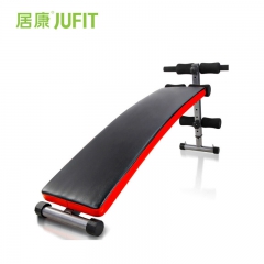 居康/JUFIT 单功能仰卧板 收腹器 腹肌板 JFF005AB-M可折叠收纳 红色 单功能